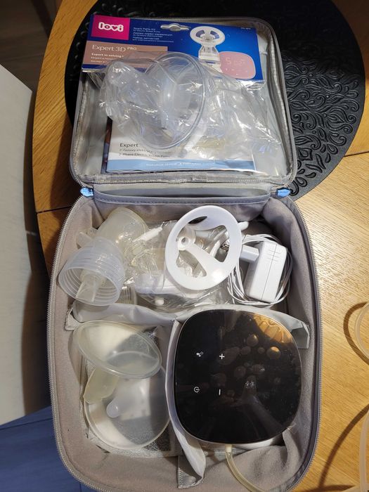 Laktator Lovi elektr + nowy zestaw zamienny gumowych elementów