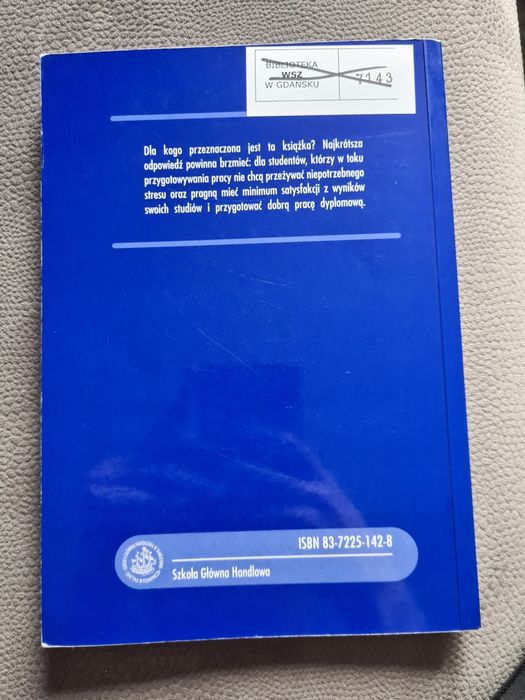 Książka 'Piszę pracę magisterską'