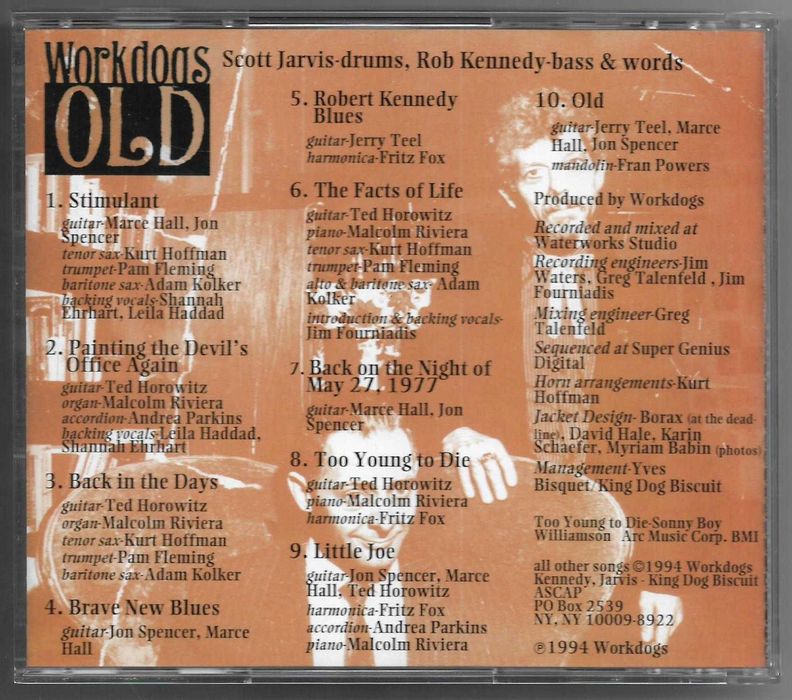 Workdogs – Old [CD] [USA]