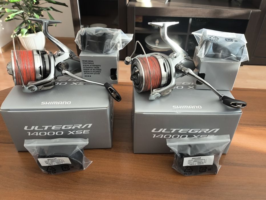 Коропові котушки Shimano Ultegra XSE 14000 з запасними шпулями