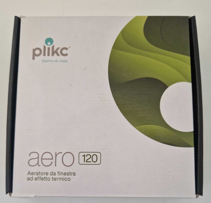 Nawiewnik do okien Plikc Aero 120 - Termiczny, Anty-wilgoć