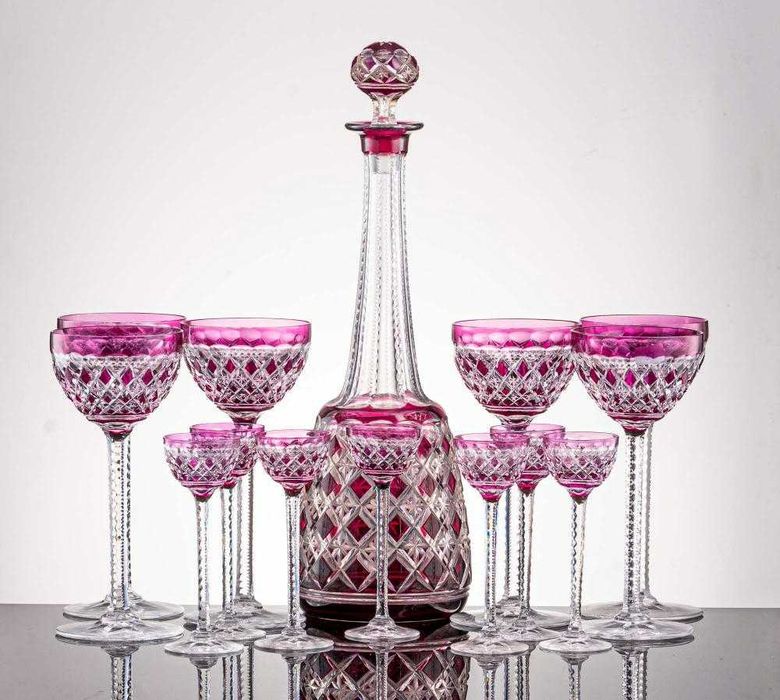 Garrafas em Cristal Baccarat