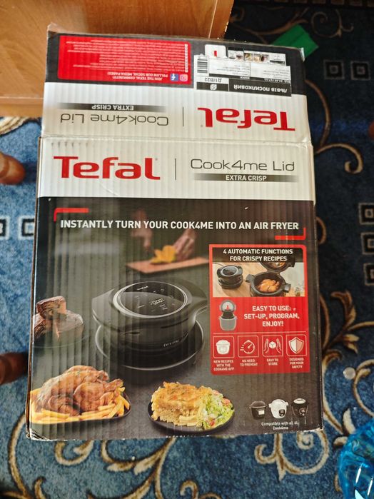 Мультиварка tefal cook4me touch cy912830 та Насадка-аерогриль