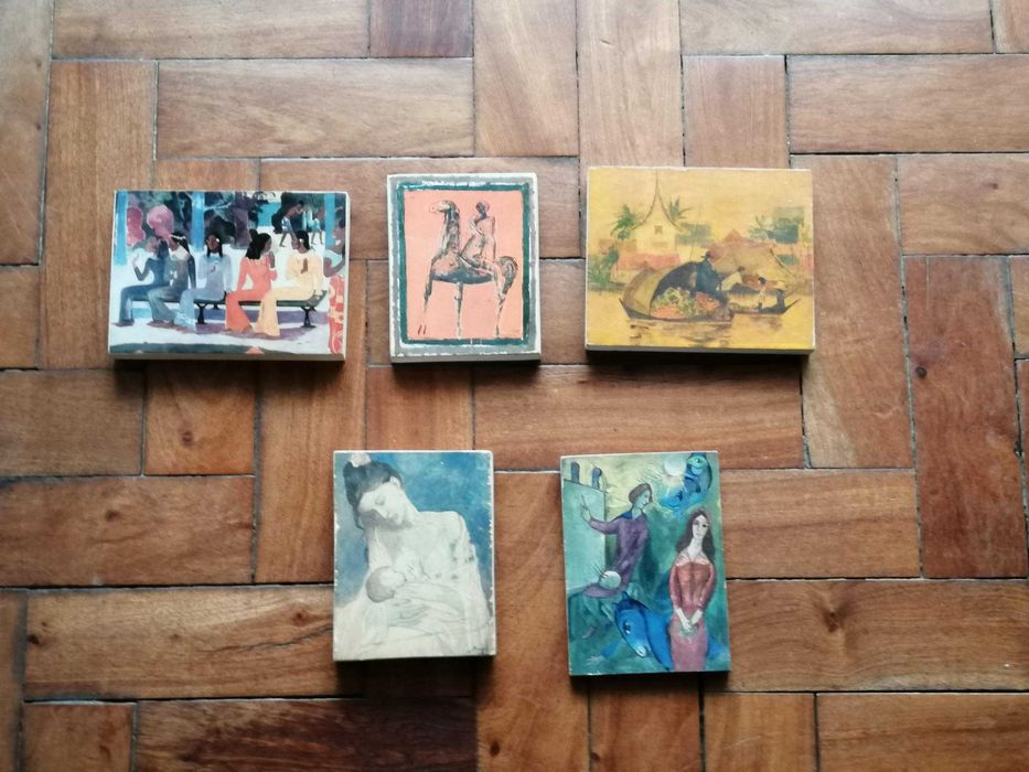 Reprodução de quadros em madeira