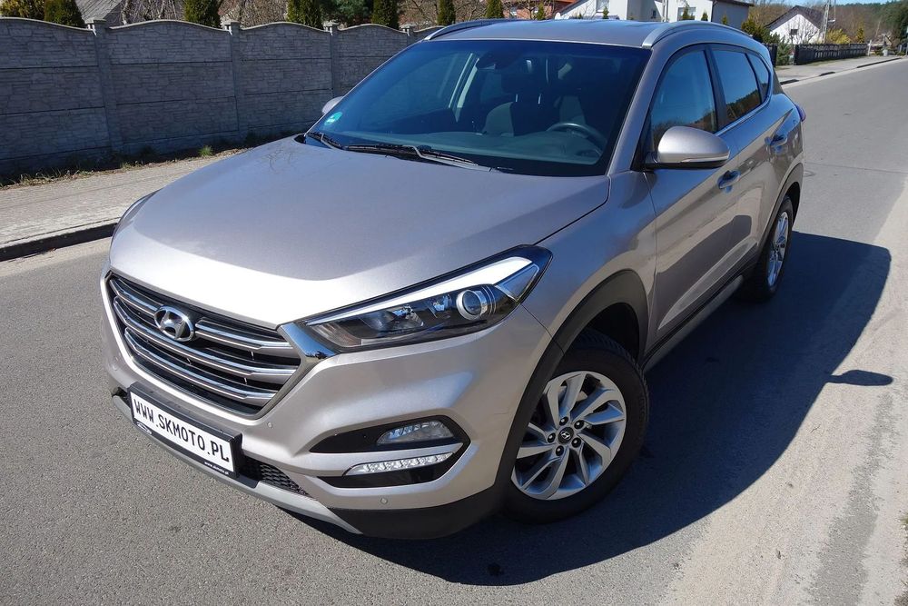 Hyundai Tucson UNIKAT, KAMERA, 1 WŁ. Duża Kolorowa Navi, LED, Pełna hist, HAK