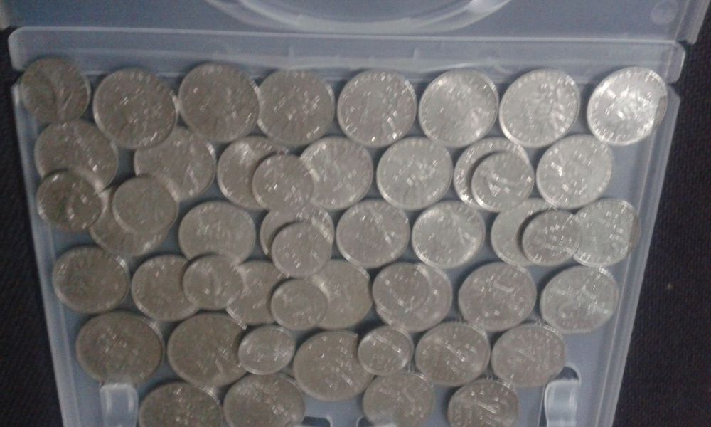 Lote  moedas de Francos Franceses  Ceifeira +