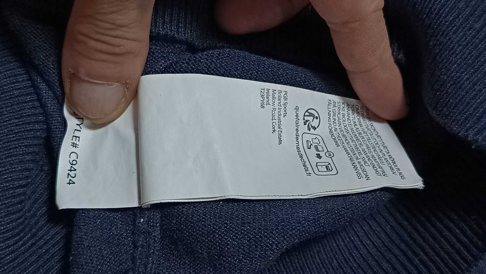 Męski sweter CALVIN KLEIN GOLF r.XXL stan idealny
