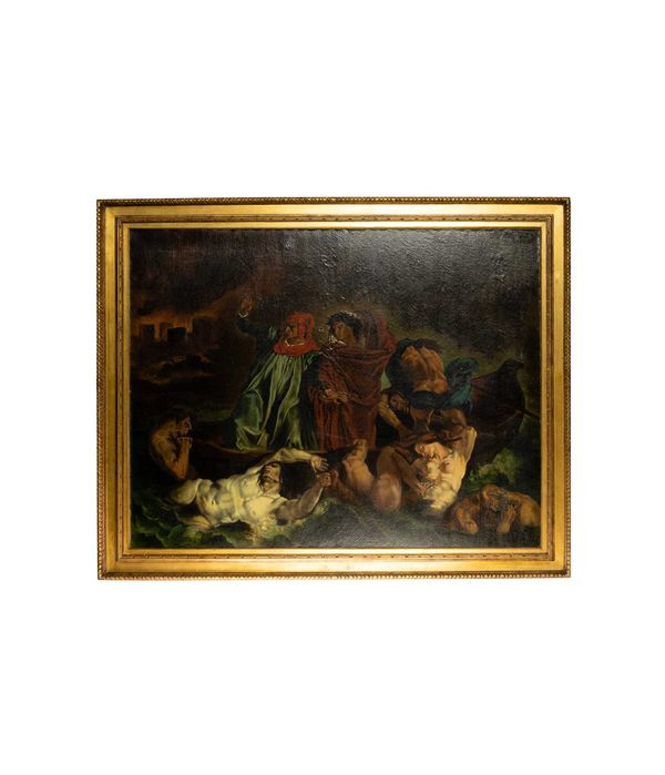 Pintura Grande Barco Romantismo, Século XIX