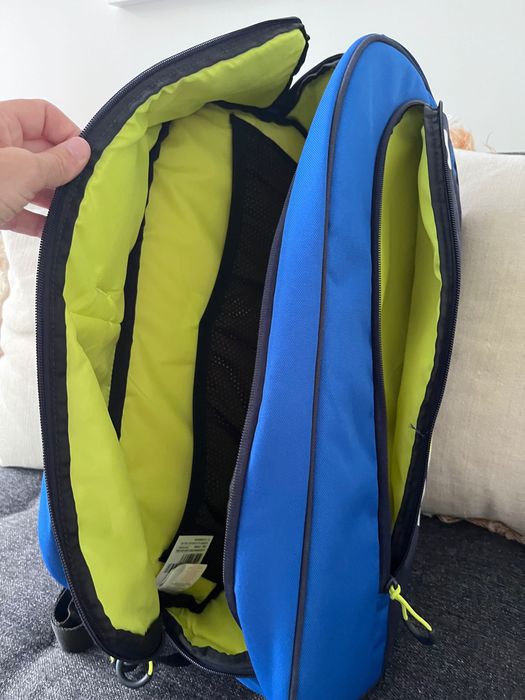 Saco de Padel Artengo – Azul/Verde – Muito bom estado