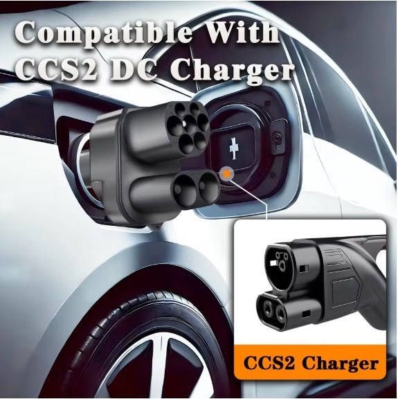 Адаптер зарядки Supercharge Tesla model S,3,X,Y CCS Combo 2