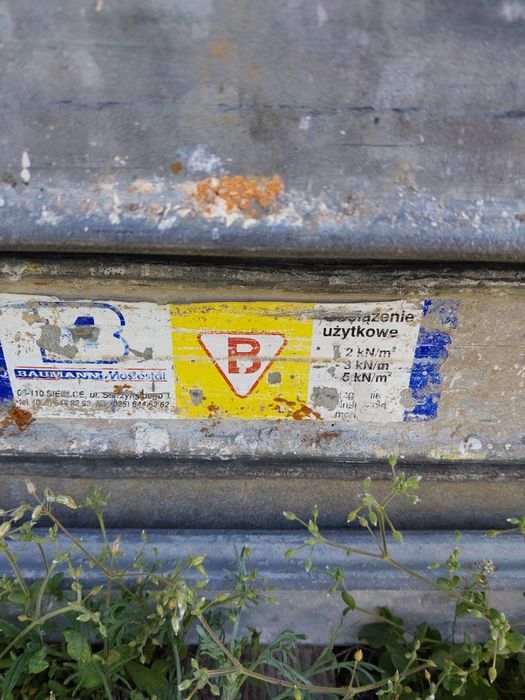 Podest rusztowanie najazdy 32/257cm