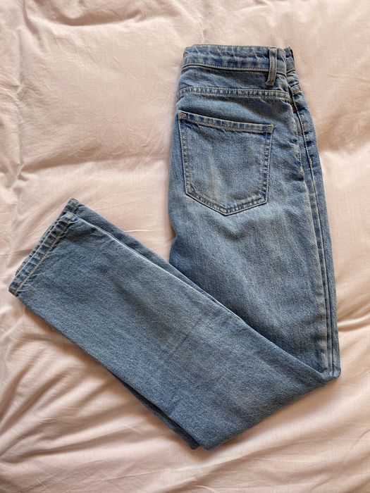 Basic Mom Jeans Vintage Spodnie jak NOWE 36