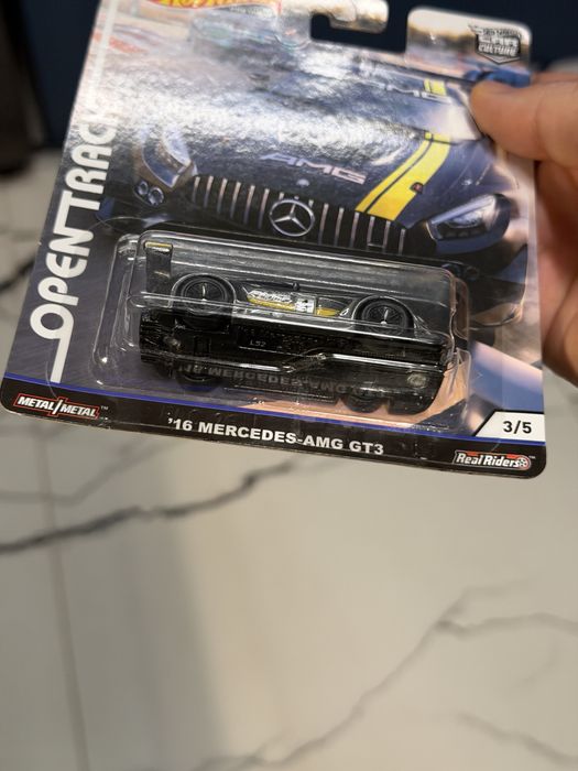 Hot Wheels Premium ’16 Mercedes AMG GT3 Open Track mega model z 2019