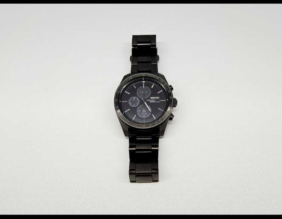 Relógio Seiko Chronograph Solar