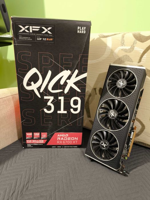XFX Radeon RX 6700 XT ULTRA SPEEDSTER QICK 12GB GDDR6 Karta graficzna