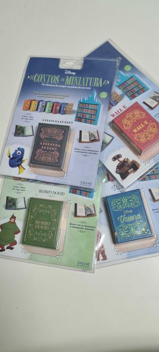 Lote 4 Livros Coleção Disney Salvat (Capa Dura - Impecáveis)