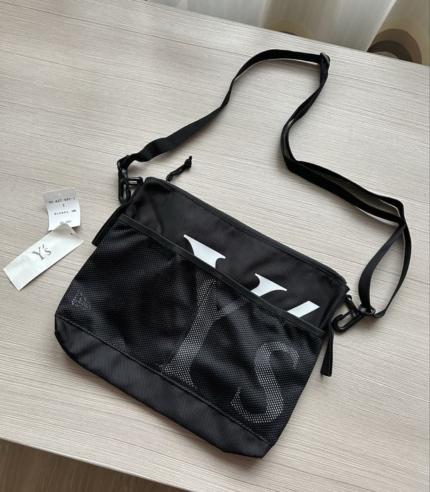 сумка месенджер new era x yohji yamamoto