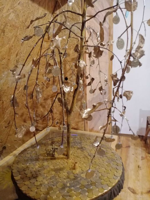 Ексклюзивне золоте грошове дерево