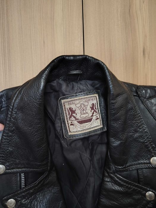Чоловіча шкіряна косуха BLL Real Leather
