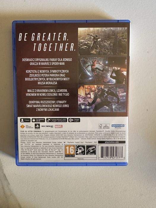 Gra PS5 Spider Man 2 nowa