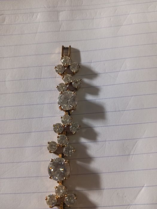 Pulseira  zirconias  cúbicas