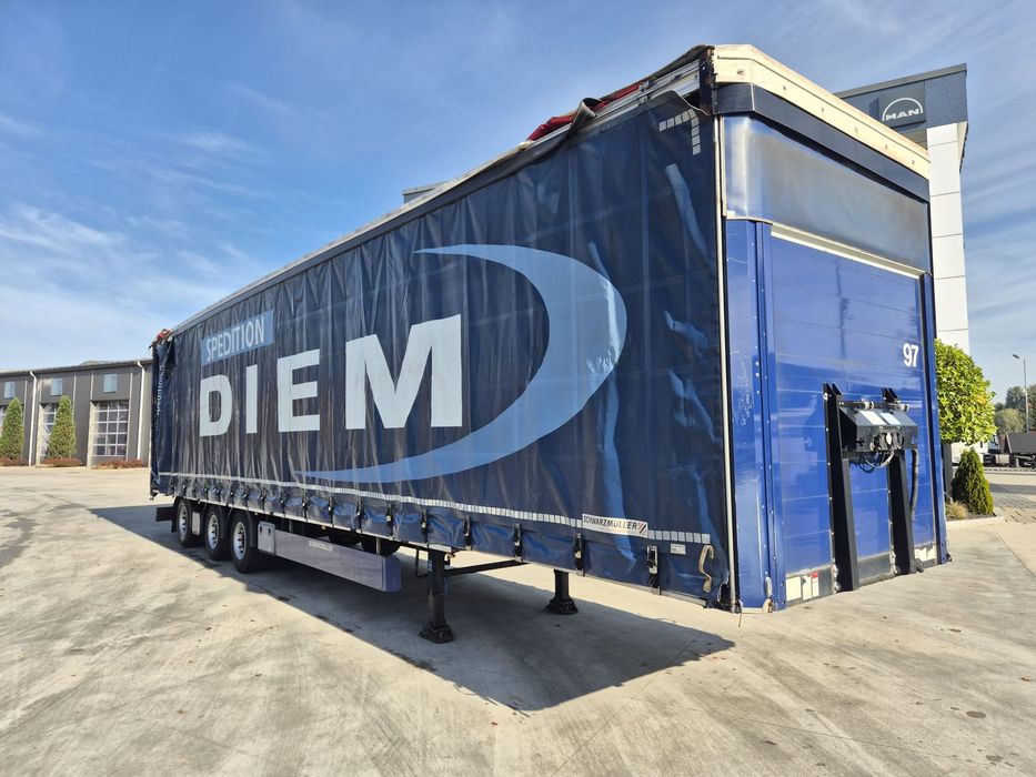 Schwarzmuller J-Serie / Mega / Podnoszony Dach / Podnoszona Oś  /