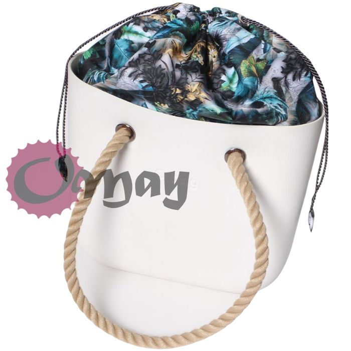 organizer OBAG MINI worek liście pióra 2 kieszenie komin OMAY