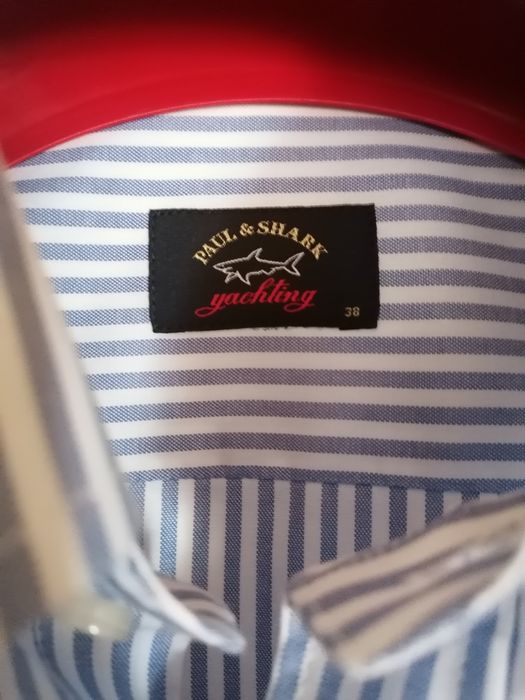 Paul&Shark, camisa clássica com etiqueta
