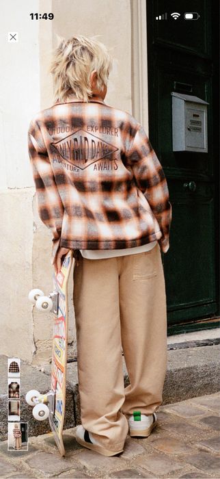 Тепла сорочка на овчині фірми Zara,розмір 128 см