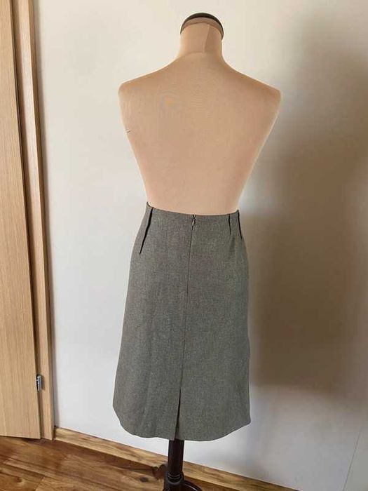 Xxl +size monnari 44 42 braz kawowy bez pastele karmelowa spodnica