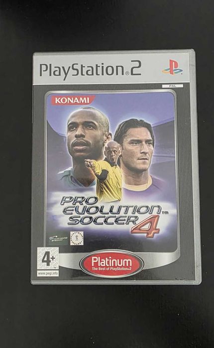 Jogo PlayStation 2 PES 4 (Pro Evolution Soccer 4)