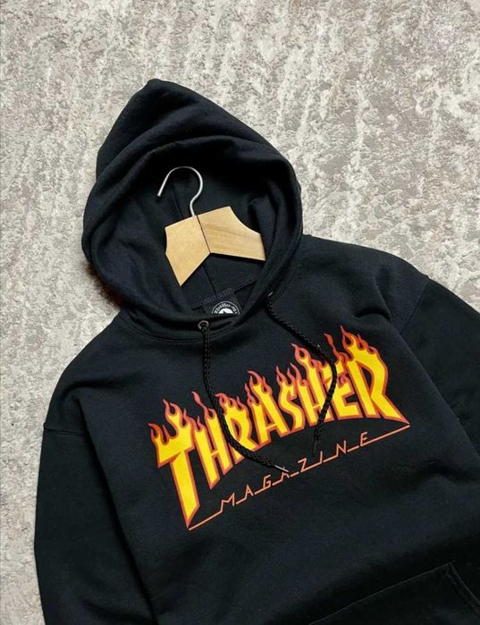 Чоловіче худі Thrasher кофта балахон трешер