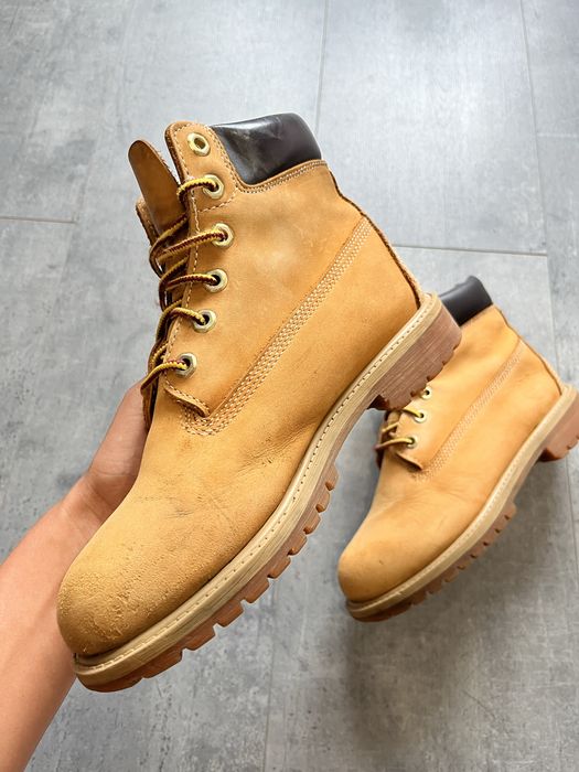 Buty Zimowe Timberland 6 inch premium musztardowe
