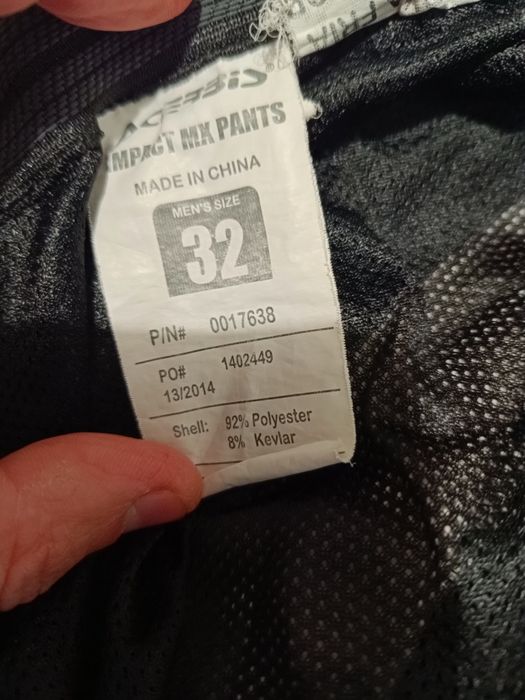 Calça motocross Acerbis