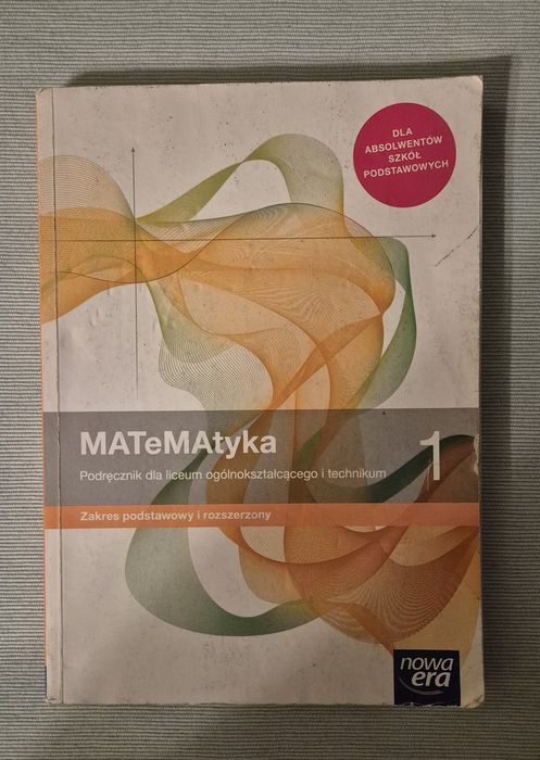 MATeMAtyka 1 - podręcznik do liceum ogólnokształcącego  i technikum