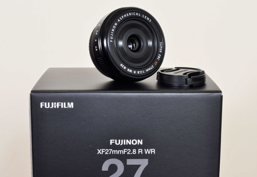 Fuji X-E5 + XF 27mm WR. Novo, fatura, garantia 3 anos