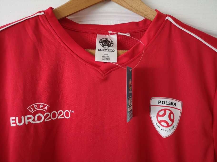 Licencjonowana koszulka UEFA Euro 2020 Polska rozmiar M