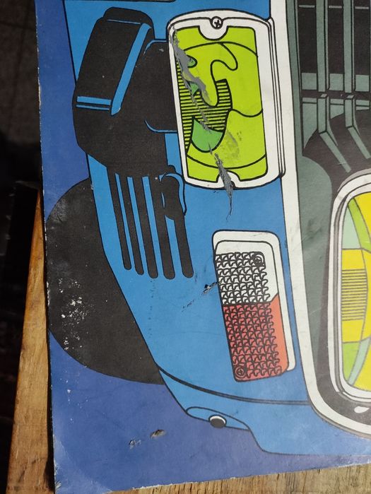 Catálogo antigo Renault 12 gordini