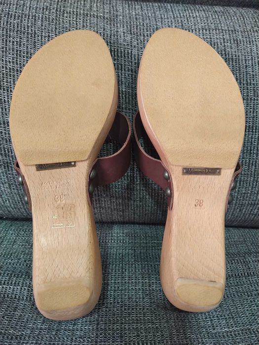 Sandálias Massimo Dutti tamanho 38