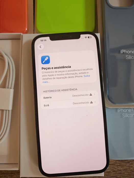 iPhone 12 Pro Max  6.7" 128GB Azul Em Bom estado Aceito Retomas