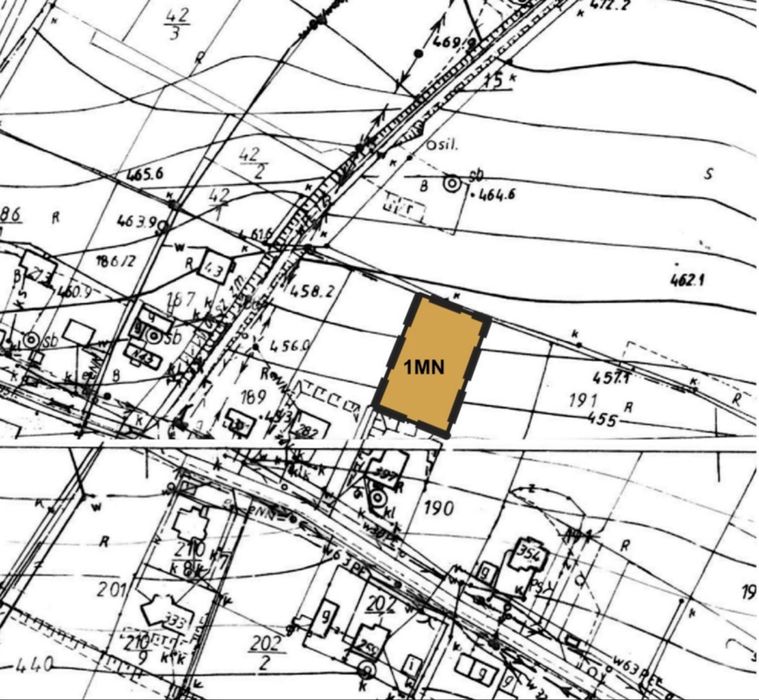 Sprzedam działkę we wsi Trzetrzewina