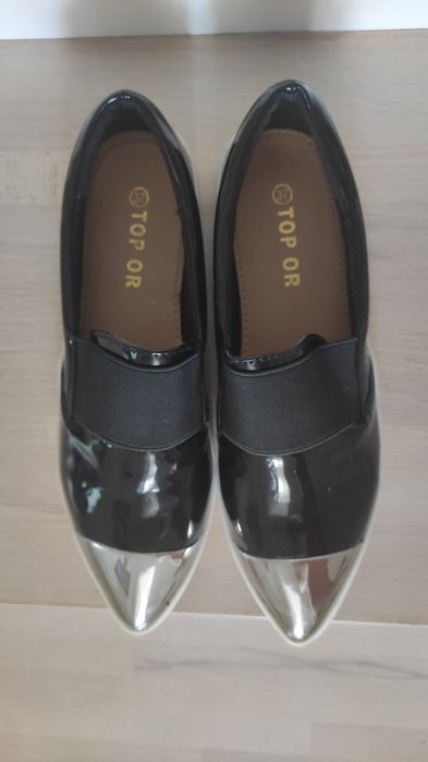 Buty damskie nowe czarne r.37