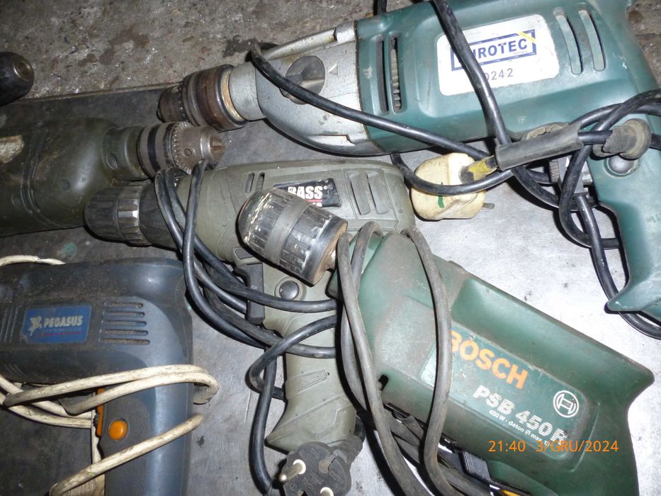 elektronarzędzia szlifierki wiertarki wyrzynarki . itp