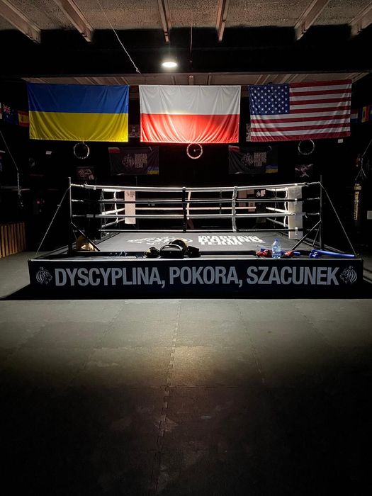 Ring bokserski klatka boks mma