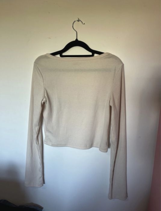 Top Vintage de manga comprida