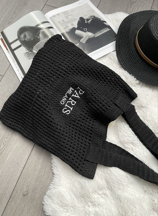 трендова вʼязана торба