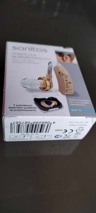Aparat słuchowy Sanitas Auditiv nowy