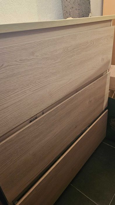 Cómoda de Quarto com 3 Gavetas