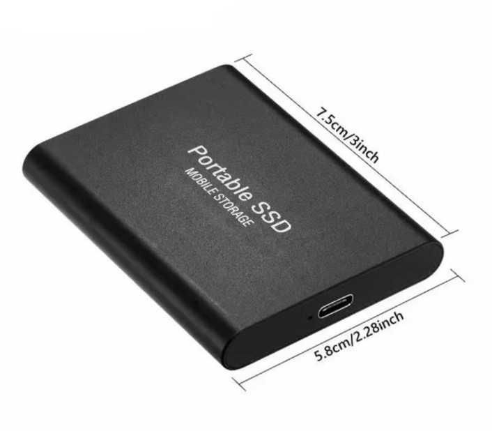 Внешний накопитель ssd, 2 тб в жёстком противоударном корпусе.