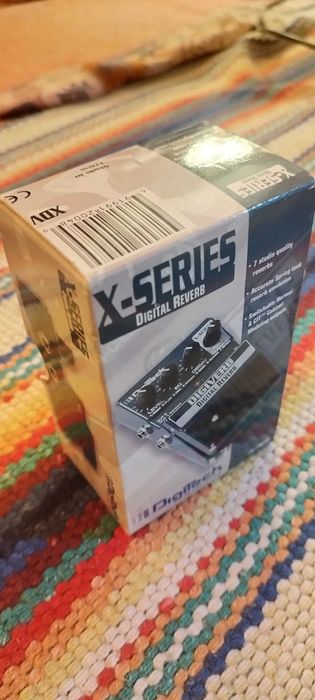 Digitech Digiverb (reverse reverb)-mint, com caixa, manual e catálogo